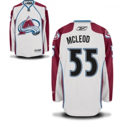 Cody McLeod Reebok Colorado Avalanche Premier White Away Jersey