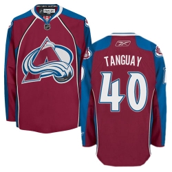 Alex Tanguay Reebok Colorado Avalanche Authentic Red Burgundy Home NHL Jersey