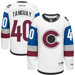 Alex Tanguay Reebok Colorado Avalanche Authentic White 2016 Stadium Series NHL Jersey