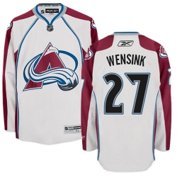John Wensink Reebok Colorado Avalanche Authentic White Away NHL Jersey