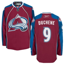 Matt Duchene Reebok Colorado Avalanche Authentic Red Burgundy Home NHL Jersey