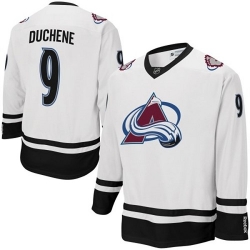Matt Duchene Reebok Colorado Avalanche Authentic White Fashion NHL Jersey