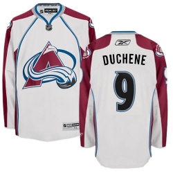 Matt Duchene Youth Reebok Colorado Avalanche Premier White Away NHL Jersey