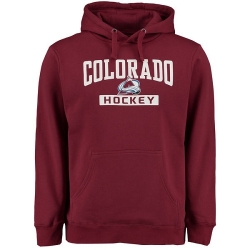 NHL Colorado Avalanche Rinkside City Pride Pullover Hoodie - Burgundy