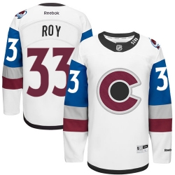 Patrick Roy Reebok Colorado Avalanche Premier White 2016 Stadium Series NHL Jersey