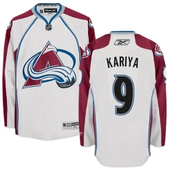 Paul Kariya Reebok Colorado Avalanche Authentic White Away NHL Jersey