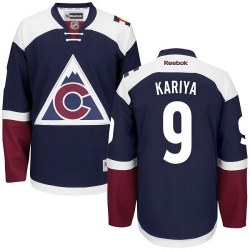 Paul Kariya Reebok Colorado Avalanche Authentic Blue Third NHL Jersey