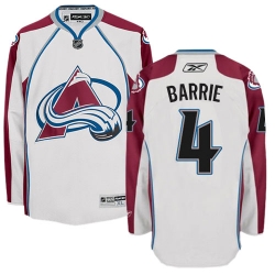 Tyson Barrie Reebok Colorado Avalanche Authentic White Away NHL Jersey