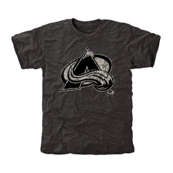 NHL Colorado Avalanche Black Rink Warrior Tri-Blend T-Shirt