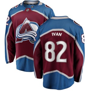 Ivan Ivan Youth Fanatics Branded Colorado Avalanche Breakaway Maroon Home Jersey