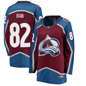 Ivan Ivan Women's Fanatics Branded Colorado Avalanche Breakaway Maroon Home Jersey