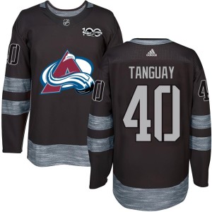 Alex Tanguay Youth Colorado Avalanche Authentic Black 1917-2017 100th Anniversary Jersey
