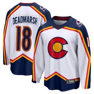 Adam Deadmarsh Men's Fanatics Branded Colorado Avalanche Breakaway White Special Edition 2.0 Jersey