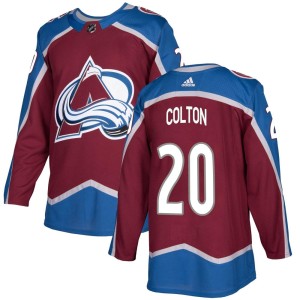 Ross Colton Youth Adidas Colorado Avalanche Authentic Burgundy Home Jersey