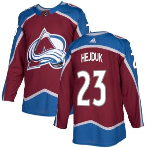 Milan Hejduk Youth Adidas Colorado Avalanche Authentic Burgundy Home Jersey