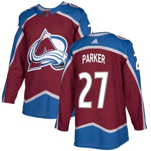 Scott Parker Youth Adidas Colorado Avalanche Authentic Burgundy Home Jersey