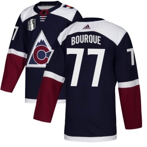 Raymond Bourque Men's Adidas Colorado Avalanche Authentic Navy Alternate 2022 Stanley Cup Final Patch Jersey