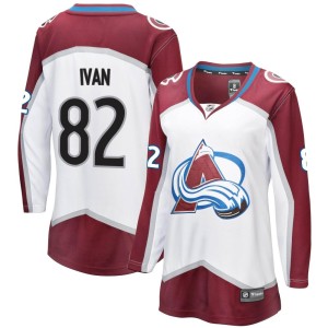 Ivan Ivan Women's Fanatics Branded Colorado Avalanche Breakaway White Away Jersey