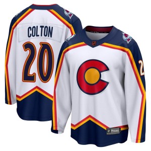 Ross Colton Youth Fanatics Branded Colorado Avalanche Breakaway White Special Edition 2.0 Jersey