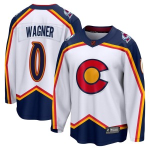 Ryan Wagner Youth Fanatics Branded Colorado Avalanche Breakaway White Special Edition 2.0 Jersey