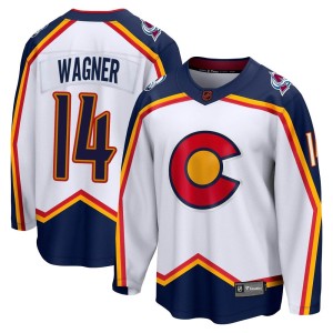 Chris Wagner Youth Fanatics Branded Colorado Avalanche Breakaway White Special Edition 2.0 Jersey